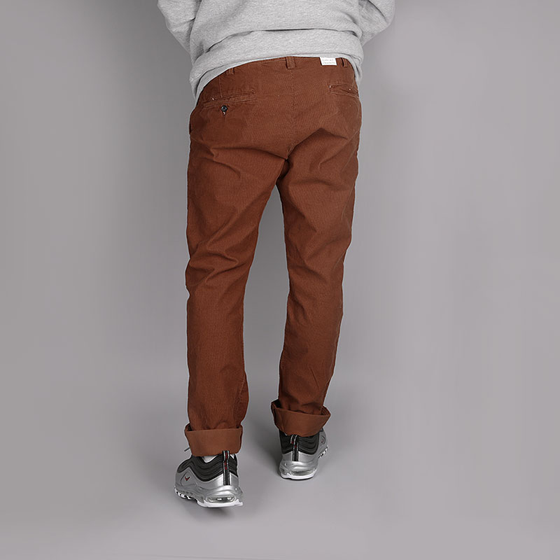 мужские коричневые брюки Lee Slim Chino-Clay L997GG38 - цена, описание, фото 3